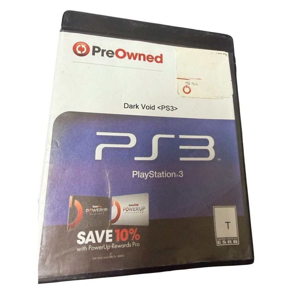 Dark Void Capcom Sony‎ PlayStation 3 PS3 Game Sci-Fi Shooter Blu-ray Disc